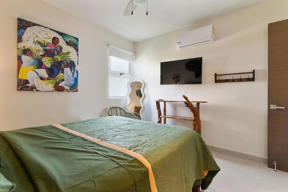 Tree House Akumal Sea View Walk To Beach 11 Pools Apartment